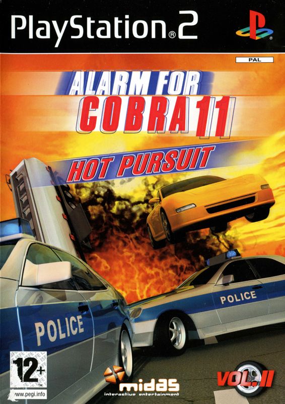 Alarm for Cobra 11 Vol 2 box art for Playstation 2